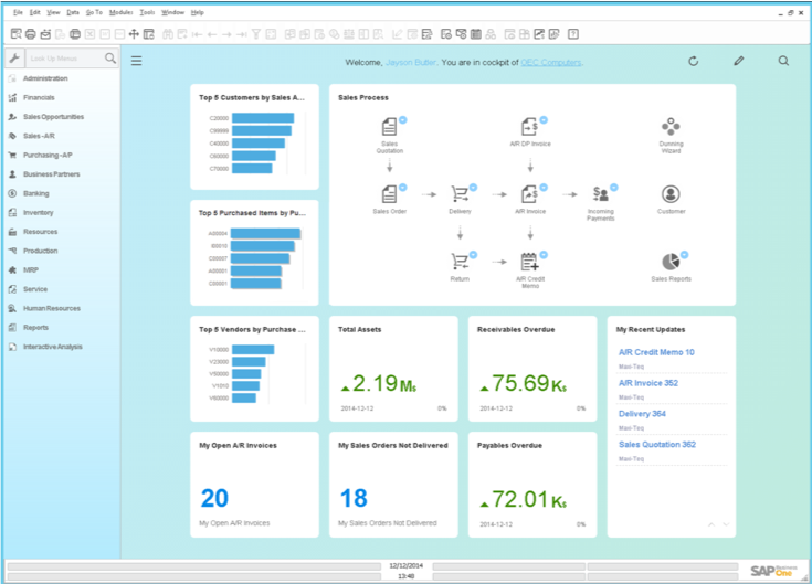 SAP Business One—sap B1價(jià)格 優(yōu)惠、功能全面、易于實(shí)施